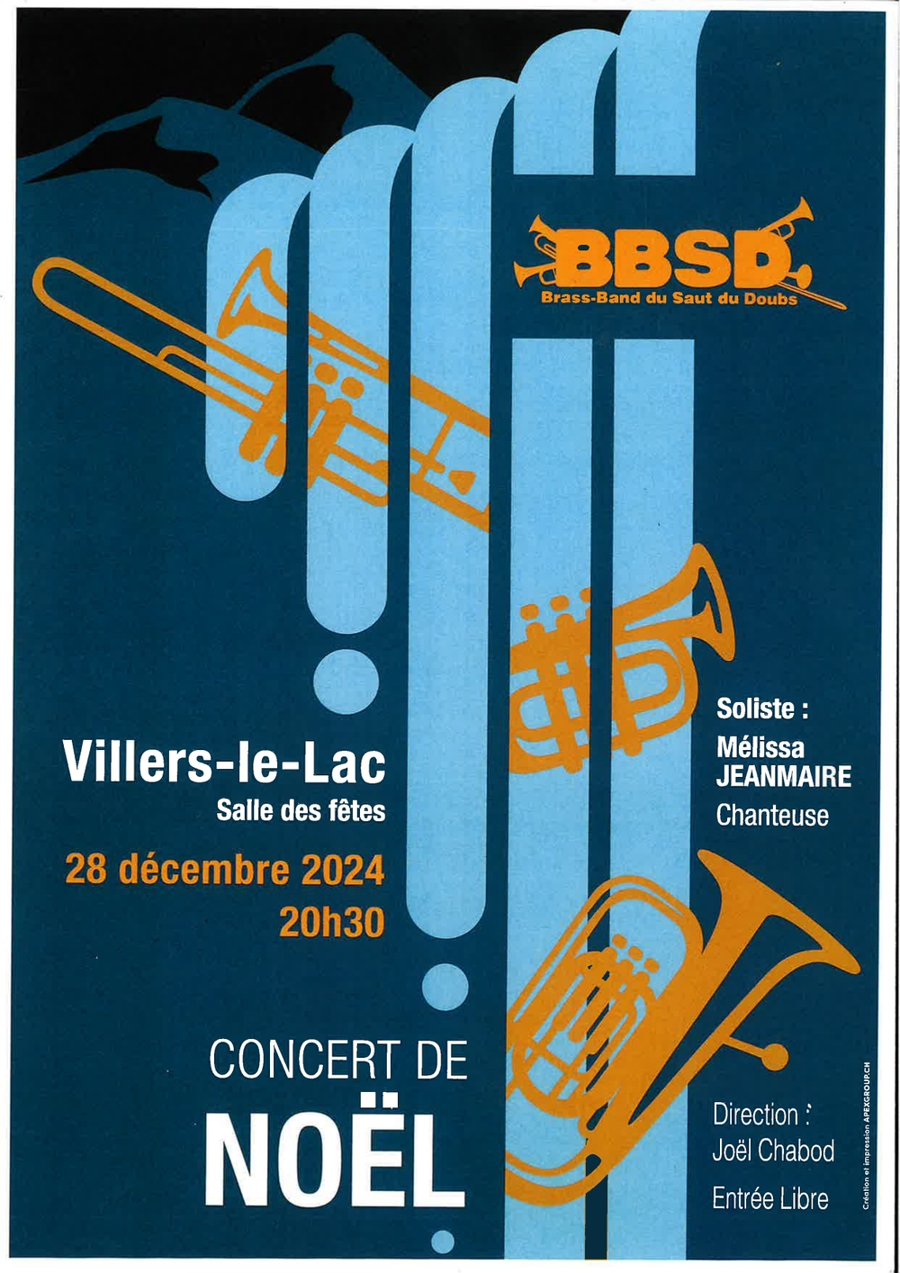 Concert Brass-Band du Saut du Doubs 