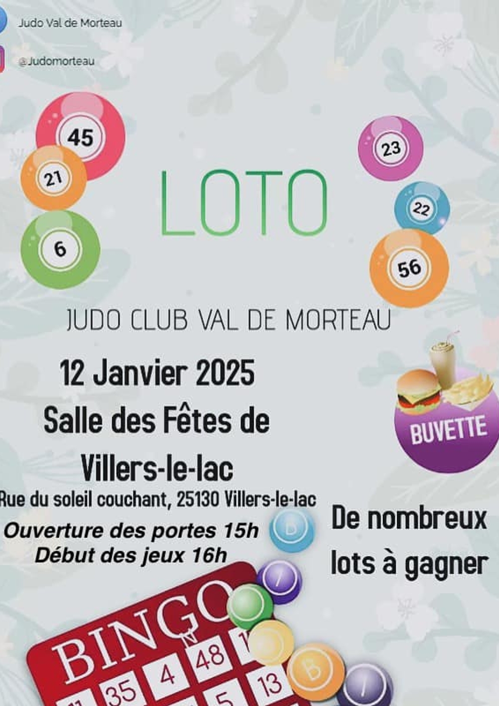 Loto du Judo Club